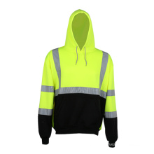 High Visibility Safety Sweatshirt with Reflective Tape